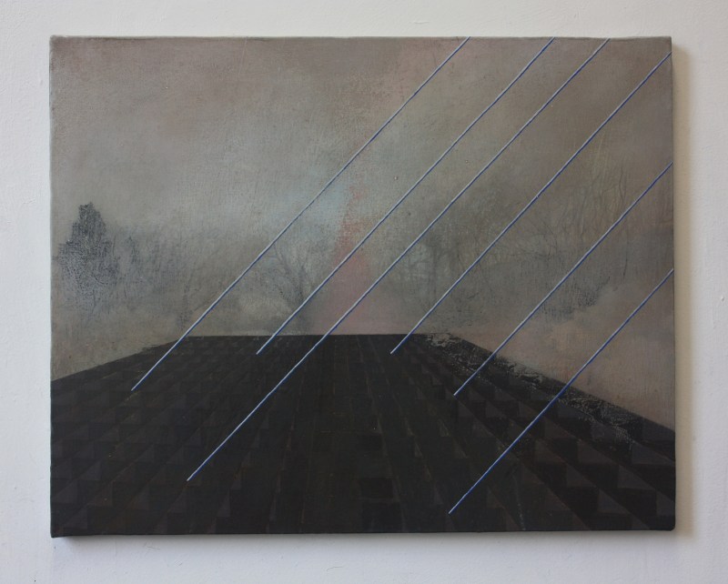 Breaker, oil on canvas, 50 x 40 cm, 2015.