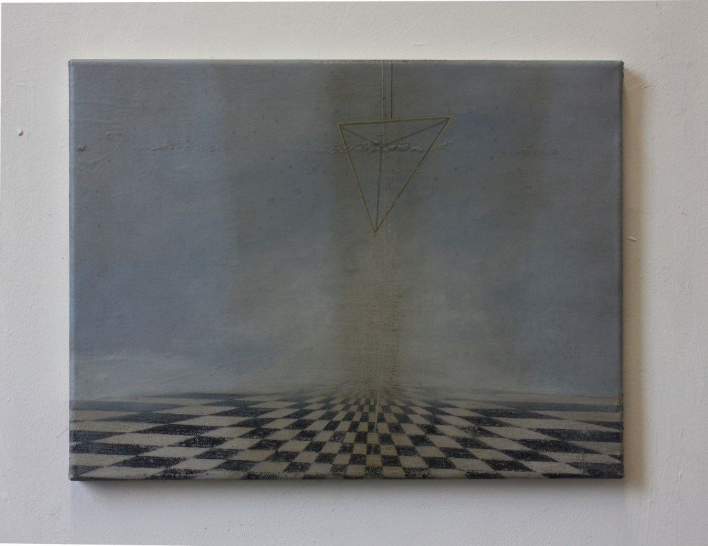 Relocation II, oil on canvas, 35 x 45 cm, 2015.